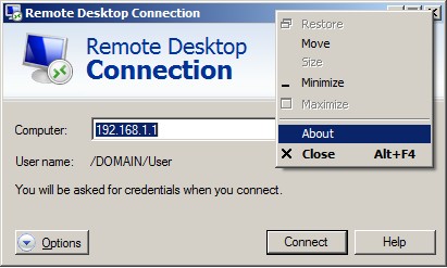 Remote Desktop Connection